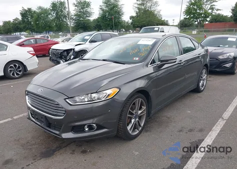 2016 Ford Fusion Titanium from USA, damaged, VIN 3FA6P0D9XGR150177